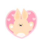 どりどりうさぎ！（個別スタンプ：5）
