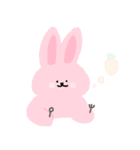 どりどりうさぎ！（個別スタンプ：6）