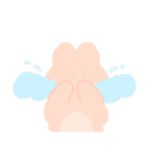 どりどりうさぎ！（個別スタンプ：7）