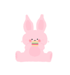 どりどりうさぎ！（個別スタンプ：13）