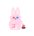 どりどりうさぎ！（個別スタンプ：16）