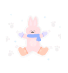 どりどりうさぎ！（個別スタンプ：17）