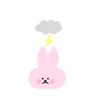 どりどりうさぎ！（個別スタンプ：21）
