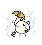 ねこっぽいモチ（個別スタンプ：12）