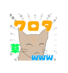 猫の日常(微カオス)（個別スタンプ：16）