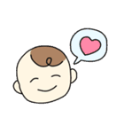 ゆるい赤ちゃんスタンプ1（個別スタンプ：3）