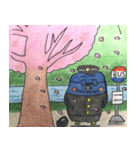ひげペン②（個別スタンプ：5）