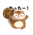 わくわくアニマルズ 会話＆日常スタンプ（個別スタンプ：19）