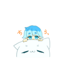 みずいろくん。（個別スタンプ：2）