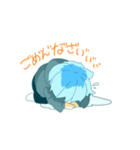 みずいろくん。（個別スタンプ：5）