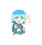 みずいろくん。（個別スタンプ：8）