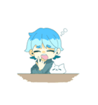 みずいろくん。（個別スタンプ：11）