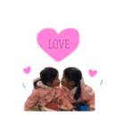 0.仲良し姉妹♡（個別スタンプ：1）