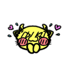 牛と猫のミックス（個別スタンプ：30）
