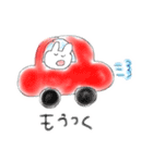 レイジーバニー（個別スタンプ：7）