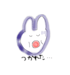 レイジーバニー（個別スタンプ：10）