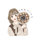ヲタ活❤︎女子スタンプ（個別スタンプ：1）