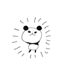 つりめのパンダ子（個別スタンプ：1）