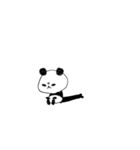 つりめのパンダ子（個別スタンプ：24）