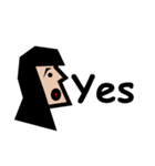 顔 2D（個別スタンプ：11）