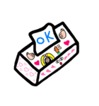 ティッシュちゃんの伝言板☻（個別スタンプ：5）