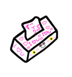 ティッシュちゃんの伝言板☻（個別スタンプ：22）