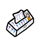 ティッシュちゃんの伝言板☻（個別スタンプ：32）