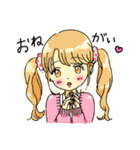 制服のおんなのこ。（個別スタンプ：2）