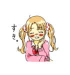 制服のおんなのこ。（個別スタンプ：7）