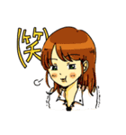 制服のおんなのこ。（個別スタンプ：12）