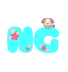お花見の計画を立てるわんこスタンプ（個別スタンプ：10）