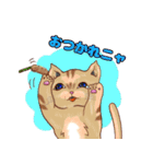ねこことば〈日常会話編〉（個別スタンプ：5）