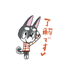 お茶目なハスキー2（個別スタンプ：2）