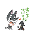 お茶目なハスキー2（個別スタンプ：38）