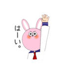 かわいい動物女子。（個別スタンプ：5）