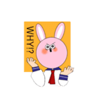 かわいい動物女子。（個別スタンプ：7）