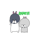うさぎ ファミリー ammky（個別スタンプ：12）