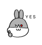 うさぎのまん丸くん 3（個別スタンプ：5）