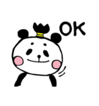 まげぱんだ（個別スタンプ：13）