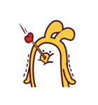 バナナ うさぎ：ラビ（個別スタンプ：2）