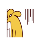 バナナ うさぎ：ラビ（個別スタンプ：18）