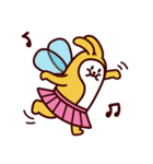 バナナ うさぎ：ラビ（個別スタンプ：20）