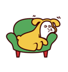 バナナ うさぎ：ラビ（個別スタンプ：24）