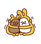 バナナ うさぎ：ラビ（個別スタンプ：32）