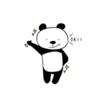 おえかき【パンダのいろいろ②】（個別スタンプ：9）