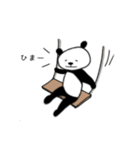 おえかき【パンダのいろいろ②】（個別スタンプ：15）