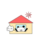 おえかき【パンダのいろいろ②】（個別スタンプ：16）