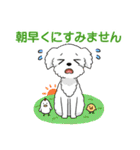 日常使い♡わんちゃん大集合！（個別スタンプ：12）
