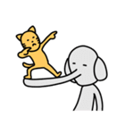 Funnyな動物 ファニマルズ！（個別スタンプ：21）