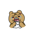 花粉症のくまさん（個別スタンプ：36）